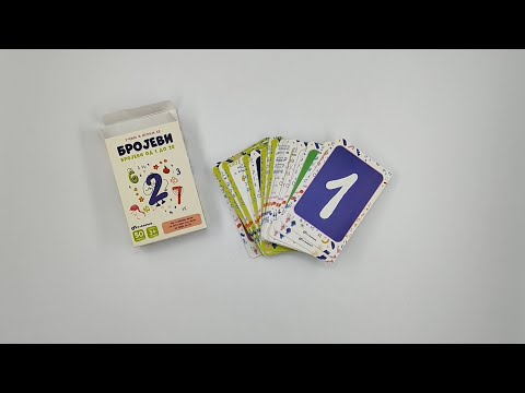 Kartice za decu - Brojevi od 1 do 20