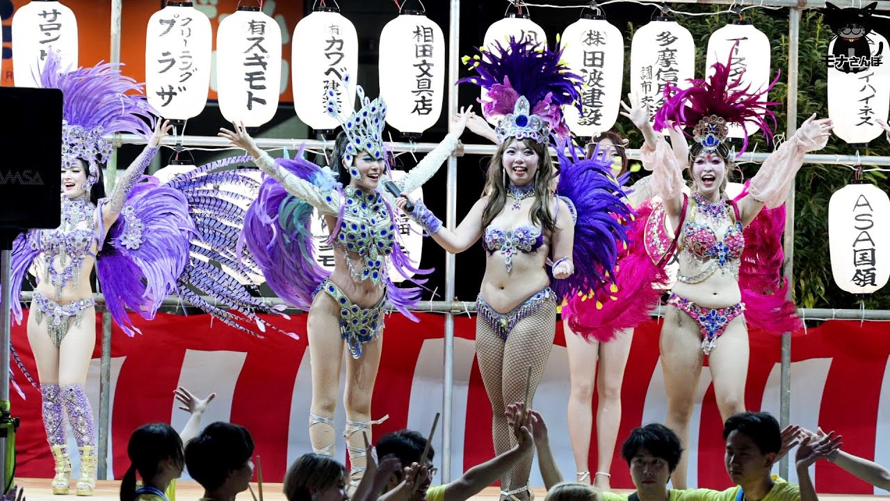【東京学芸大学ラテンアメリカ研究会】サマーカーニバル国領2025／サンバパレード④　★Japanese samba dancers★