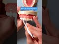 Demo: how to floss pick  properly 😲