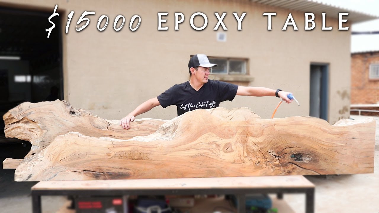 MASSIVE $15,000 Epoxy Table (& GIVING IT AWAY FREE)