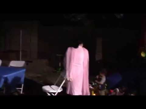 Aaru 4th birthday cake setting