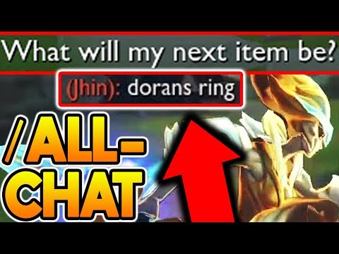 ASKING Enemy in /All Chat WHAT TO BUILD! **HILARIOUS**