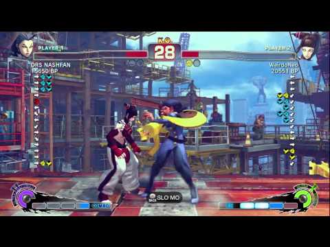 WeirdoNeo [Juri] vs DRS NASHFAN [Rose] SSF4 Ranked Matches - Xbox Live