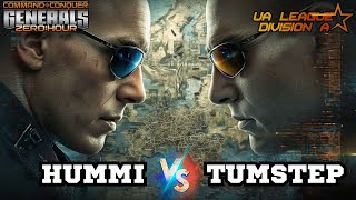 🔥 БИТВА ЗА ЛІДЕРСТВО В UA LEAGUE | HuMMi vs TumStep | C&C Generals Zero Hour (Div A #2)