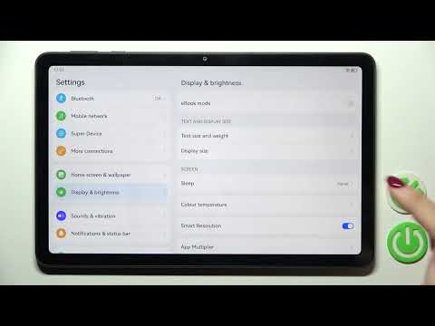 How to Change Screen Timeout on Huawei MatePad SE?