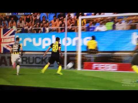 Doelpunt Sander van der streek , Vitesse-cambuur