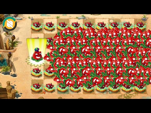 Pvz 2 Plants Multiple Vs 10 Custom Reinforced Zombie Turkey 35000 Hp