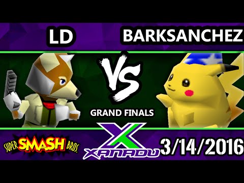 S@X 141 - TF | Barksanchez (Pikachu) Vs. LD (Fox, Captain Falcon) SSB64 GF - Super Smash Bros
