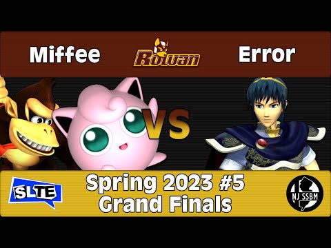 Rowan Spring 2023 #5: Miffee (Puff, DK) Vs. Error (Marth) - Grand Finals