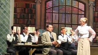 The Music Man OBSP Marian the Librarian - Don Fransko, Rachel Burghen, and ensemble.