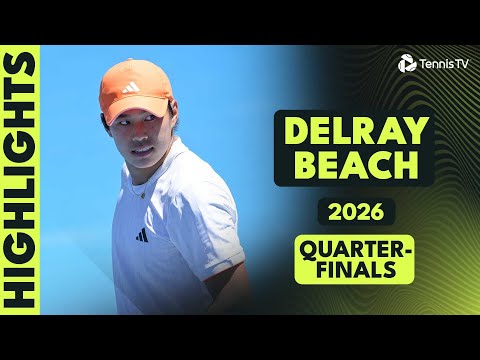Fritz, Paul, Tiafoe, Tien and Korda ENTERTAIN the Crowd | Delray Beach 2026 Quarter-Final Highlights