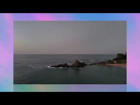 Ville d'Ondarroa (plan drone)