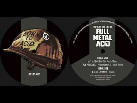 00121 Records FULL METAL ACID - B1 Mr. Gasmask - Kraam