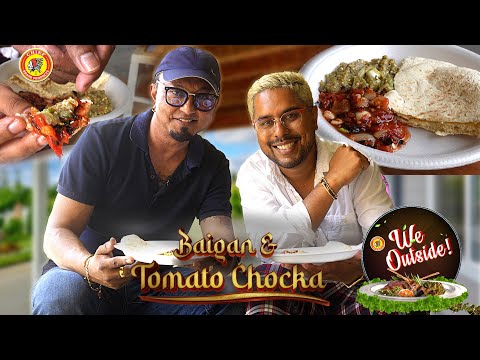We Outside with Chef Jason x Michael Salickram - Tomato & Bhaigan Choka with Sada Roti - Shiv Shakti