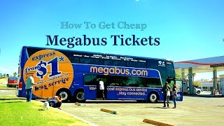 Megabus Review- How To Get Cheap Megabus Tickets