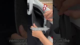 The hidden function of the car trunk!#shorts #car #driving