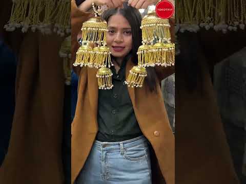 Viral Bollywood Jewellery in #delhi shorts #ytshorts #india #centralmarket