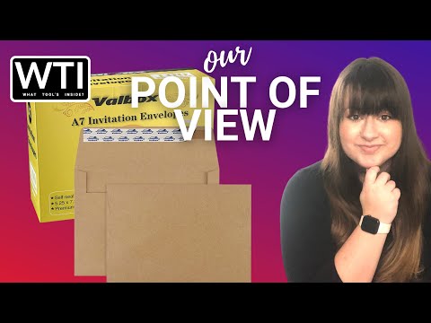 ValBox 5x7 Envelopes - WTI product video review