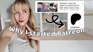 ADDRESSING THE ELEPHANT IN THE ROOM... Why have I started doing Patreon?
