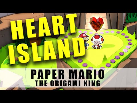 Paper Mario The Origami King Heart Island