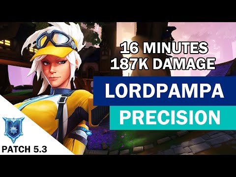 16 Minutes 187K Damage LordPampa Lian Competitive (Diamond) PRECISION