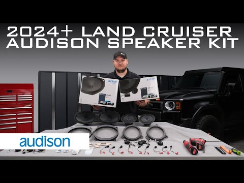2024+ Toyota Land Cruiser Audison 13 Speaker Plug & Play Bundle Install