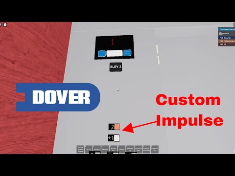 Custom Impulse!! Dover hydraulic elevators @ Joey Superstore, Skyline Mall - Roblox