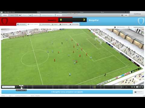 Gol di Christian Rega in Gassino  - Borgopal 0-3