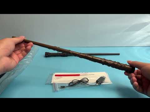 Bigger Size Harry Potter Fireball Wand Unbox and Review - Does it better ？