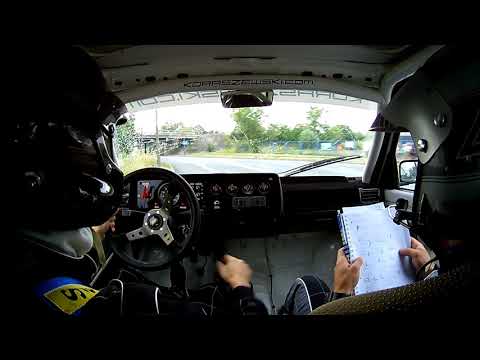 onboard OS2 49 Rajd Festiwalowy 2018 Kurek/Kraft Golf II GTI 16V