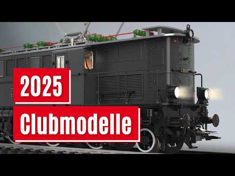 Clubmodelle 2025 von Märklin, Trix und LGB | Die Baureihe E 95 erscheint in H0