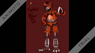 Captain Bear D (Nightmare Foxy + Nightmare Freddy Fusion) Sings FNaF Song