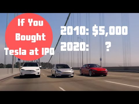 If You Bought Tesla Stock at IPO, How Much Would You Have?