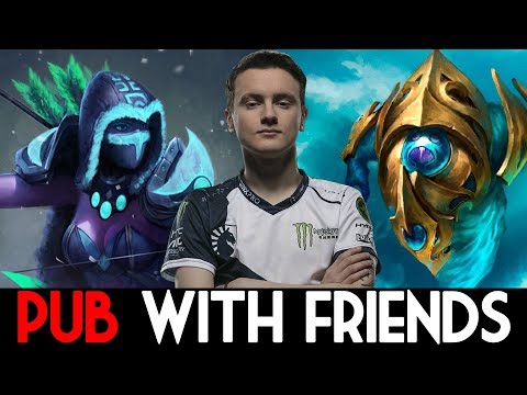 Miracle- Dota 2 [Drow Ranger] & [Morphling] 2 Games Pub with Friends