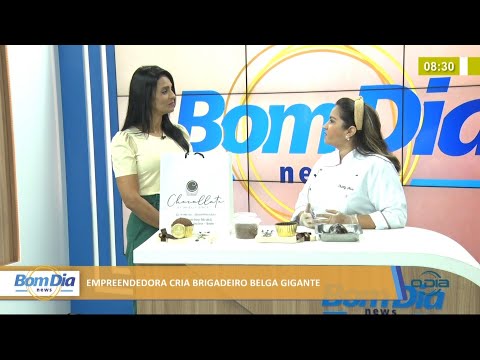 Empreendedora cria brigadeiro belga gigante 15 07 2021