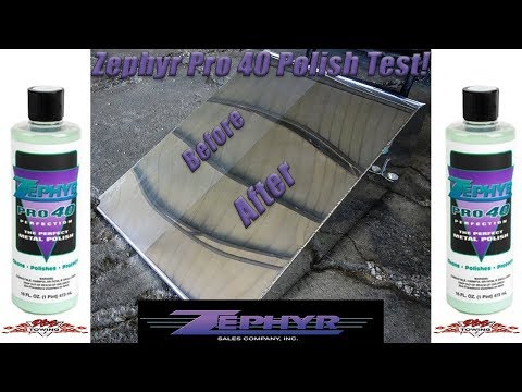 Zephyr Pro 40 Polish Test (How To Polish Chrome)
