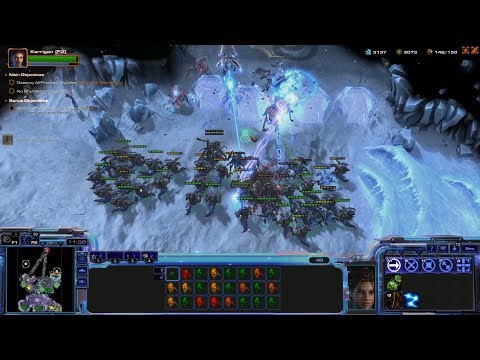 StarCraft 2 Co-op Campaign: Heart of the Swarm Mission 8 - Shoot the Messenger