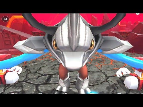 Power Rangers: All Stars (iOS) - Walkthrough Part 16 - Underground Volcano (Missions 7-13: Hard)