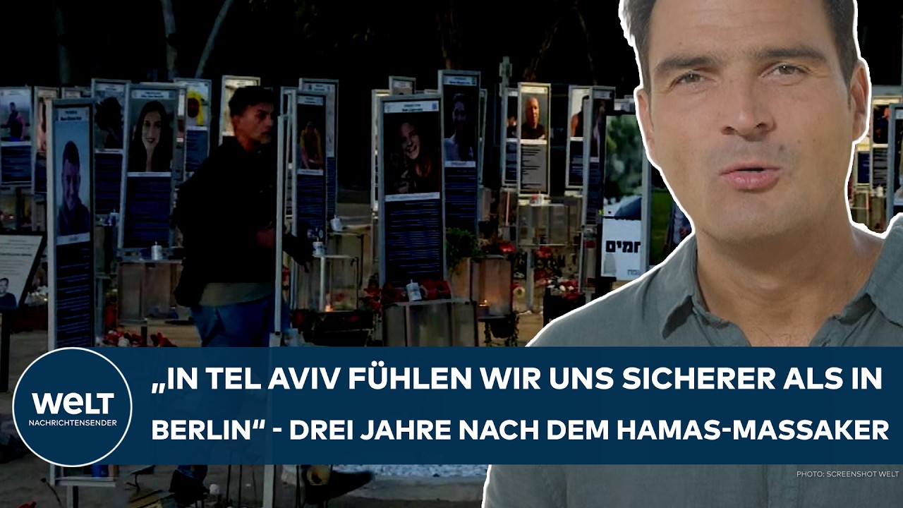 HAMAS-TERROR: Israel gedenkt an Opfer des 7. Oktobers! Drei Jahre nach dem brutalen Massaker!