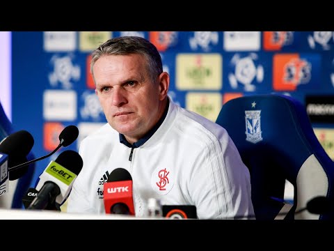 Kazimierz Moskal po meczu Lech Poznań - ŁKS | #LPOŁKS