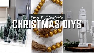 MODERN CHRISTMAS DIYS 🌲 || EASY & AFFORDABLE IDEAS
