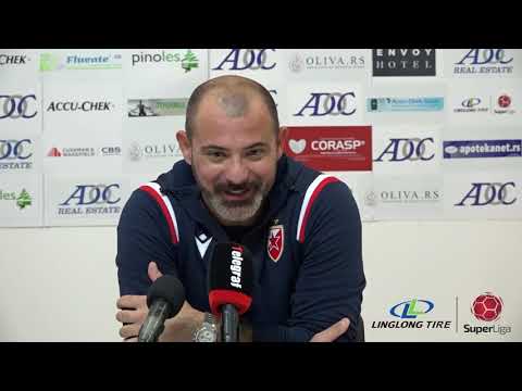 Linglong Tire Super liga 2021/22 - 7.Kolo: Izjave trenera nakon meča ČUKARIČKI – CRVENA ZVEZDA