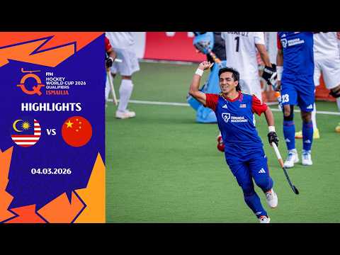 FIH Hockey Men's World Cup Qualifier Ismailia, Egypt - Match 10: Malaysia vs China