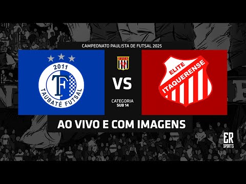 Taubaté x Elite Itaquerense - SUB 14 | 09/11/2025 | AO VIVO | Quartas de Final | Paulista A2 | Ouro