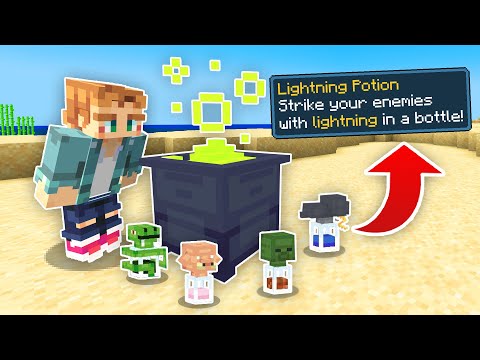 Minecraft But There Are CUSTOM POTIONS!