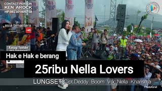 Download lagu VIRAL NELLA KHARISMA feat 25 rb NELLA LOVERS HAK E BARENG KEN AROCK mp3