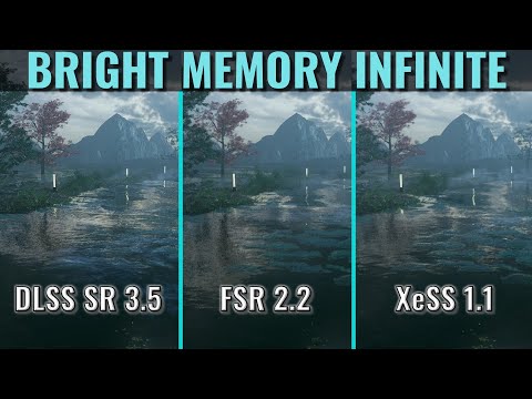 DLSS Super Resolution 3.5 - Bright Memory Infinite - 1440p - RTX 3070 - vs FSR 2.2, XeSS 1.1, TAA