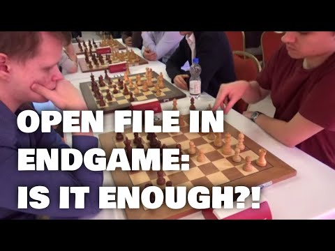 Sometimes open file earns a win, sometimes it doesn't | Svane - Artemiev