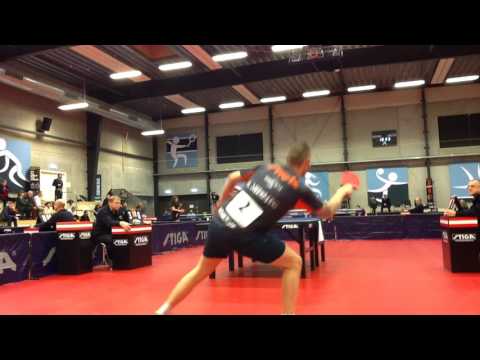 Tobias vs Sternberg, DM 2017 kvart-finale