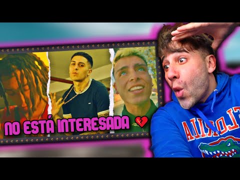 ARGENTINO REACCIONA a NO ESTÁ INTERESADA💔 Drago200 x Pablo Chill-E x Ak4:20 (VIDEO OFICIAL) RSJ🥀 #01